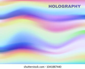 Gradient Mesh Background in Modern Style. Colorful Abstraction. Minimal Blurred Background for Cover, Presentation, Book, Card, Report, Poster, Brochure, Magazine, Wallpaper, Web Design. Hologram.