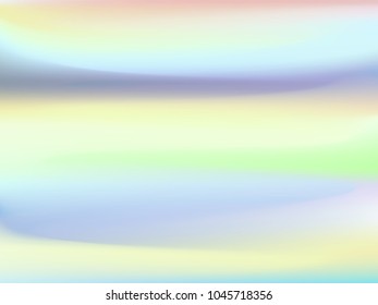 Gradient Mesh Background in Modern Style. Colorful Abstraction. Minimal Blurred Background for Cover, Presentation, Book, Card, Report, Poster, Brochure, Magazine, Wallpaper, Web Design. Hologram.