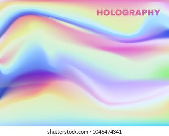 Gradient Mesh Background in Modern Style. Colorful Abstraction. Minimal Blurred Background for Cover, Presentation, Book, Card, Report, Poster, Brochure, Magazine, Wallpaper, Web Design. Hologram.
