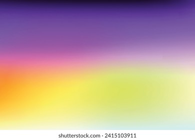 Gradient mesh background. Gradient multicolor abstract vector. Modern horizontal design for background illustration