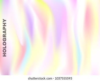 Gradient Mesh Background in Pastel Color Design. Colorful Abstraction. Minimal Blurred Background for Cover, Presentation, Book, Card, Report, Poster, Brochure, Wallpaper, Web Design. Holography.