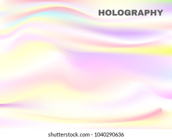 Gradient Mesh Background in Pastel Color Design. Colorful Abstraction. Minimal Blurred Background for Cover, Presentation, Book, Card, Report, Poster, Brochure, Wallpaper, Web Design. Holography.