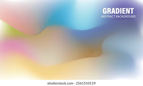 gradient mesh background with soft colors