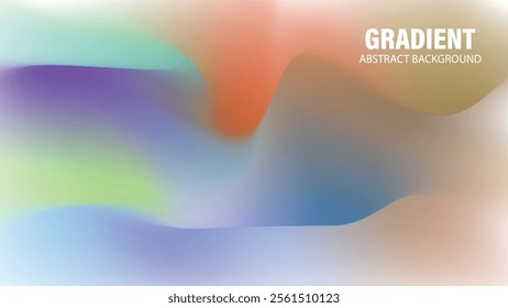 gradient mesh background with soft colors