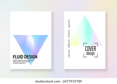 Gradient Mesh. Blue Geometry Label. Colourful Pearl Template. Digital Design. Neon Shape. Color Presentation. Fashion Concept. Pink Gradient Mesh