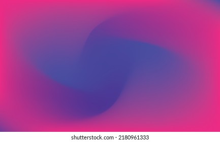 Gradient mesh blurred background. Modern rainbow holographic blurry abstract. Smooth vector red, purple, blue template.