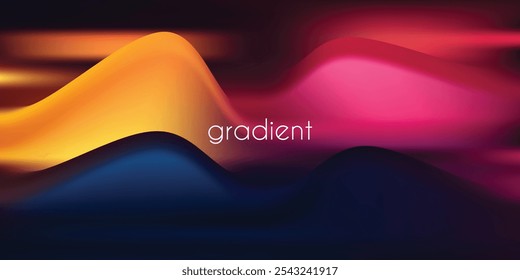 Gradient mesh color background. Professional soft color background. Banne, cover, background, wallpaper, gredient, colorful, vector design.