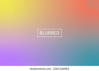 gradient mesh colorful blurred rectangular background design - editable eps file 