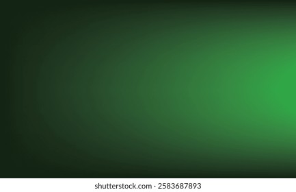 Gradient mesh. Dark color mix. Glare effect gloom green black blend. Modern design template for web covers, ad banners, posters, brochures, flyers, wallpaper.