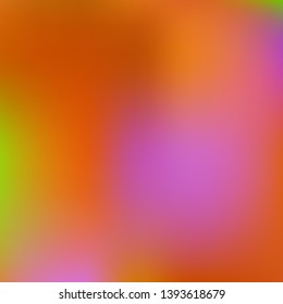 Gradient mesh painted in different colors.