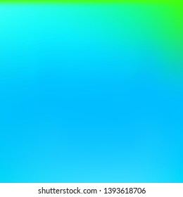 Gradient mesh painted in different colors.