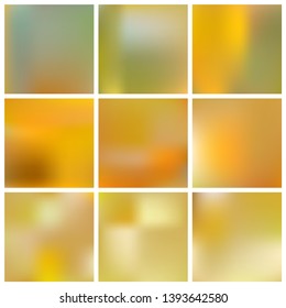Gradient mesh painted in different colors.