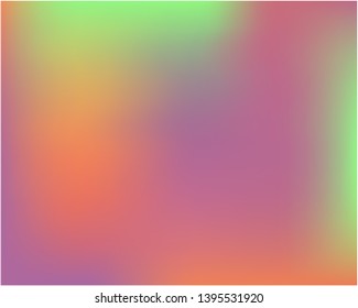 Gradient mesh painted in different colors. Juicy splash and spreading spot. Vector illustration space. Violet gradient mesh with smooth color transitions.
