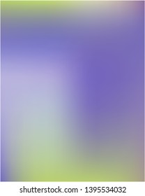 Gradient mesh painted in different colors. Vector illustration presentation. Magic splash and spreading spot. Violet gradient mesh with smooth color transitions.