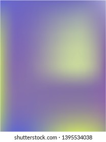 Gradient mesh painted in different colors. Vector illustration concept. Trendy splash and spreading spot. Violet gradient mesh with smooth color transitions.