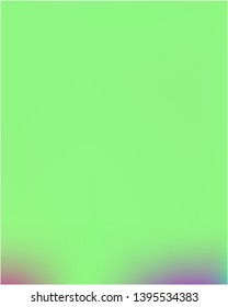 Gradient mesh painted in different colors. Random splash and spreading spot. Vector illustration show. Green gradient mesh with smooth color transitions.
