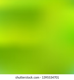 Gradient mesh painted in different colors. Startling splash and spreading spot. Vector illustration shape. Green gradient mesh with smooth color transitions.