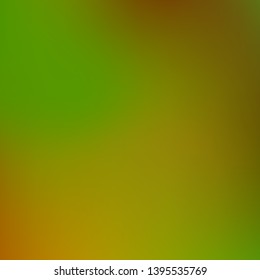 Gradient mesh painted in different colors. Random splash and spreading spot. Vector illustration space. Green gradient mesh with smooth color transitions.