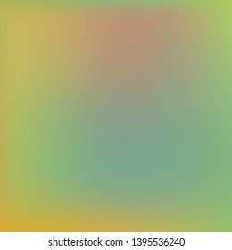 Gradient mesh painted in different colors. Vector illustration flat. Unreal splash and spreading spot. Green gradient mesh with smooth color transitions.