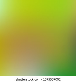 Gradient mesh painted in different colors. Pretty splash and spreading spot. Vector illustration flat. Green gradient mesh with smooth color transitions.