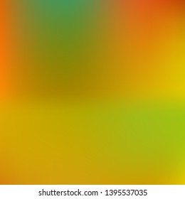Gradient mesh painted in different colors. Great splash and spreading spot. Vector illustration flyer. Green gradient mesh with smooth color transitions.