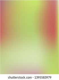 Gradient mesh painted in different colors. Vector illustration invite. Interesting splash and spreading spot. Green gradient mesh with smooth color transitions.