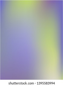 Gradient mesh painted in different colors. Vector illustration concept. Amazing splash and spreading spot. Violet gradient mesh with smooth color transitions.