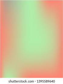 Gradient mesh painted in different colors. Vector illustration concept. Great splash and spreading spot. Pink gradient mesh with smooth color transitions.