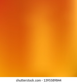Gradient mesh painted in different colors. Amazing splash and spreading spot. Vector illustration cover. Orange gradient mesh with smooth color transitions.