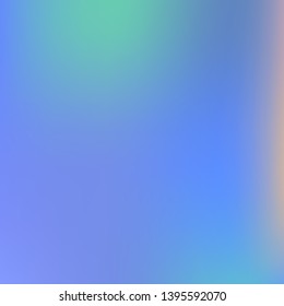 Gradient mesh painted in different colors. Vector illustration show. Juicy splash and spreading spot. Violet gradient mesh with smooth color transitions.