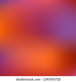 Gradient mesh painted in different colors. Trendy splash and spreading spot. Vector illustration layout. Red gradient mesh with smooth color transitions.