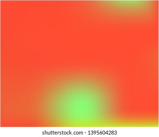 Gradient mesh painted in different colors. Strange splash and spreading spot. Vector illustration invite. Red gradient mesh with smooth color transitions.