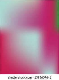 Gradient mesh painted in different colors. Unreal splash and spreading spot. Vector illustration flat. Violet gradient mesh with smooth color transitions.