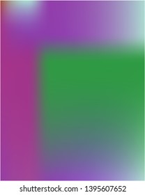 Gradient mesh painted in different colors. Trendy splash and spreading spot. Vector illustration presentation. Violet gradient mesh with smooth color transitions.