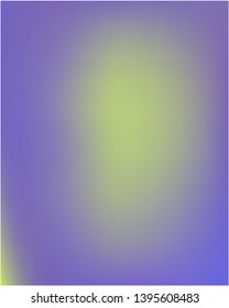 Gradient mesh painted in different colors. Random splash and spreading spot. Vector illustration show. Violet gradient mesh with smooth color transitions.