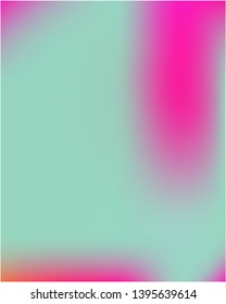 Gradient mesh painted in different colors. Great splash and spreading spot. Vector illustration flat. Blue gradient mesh with smooth color transitions.