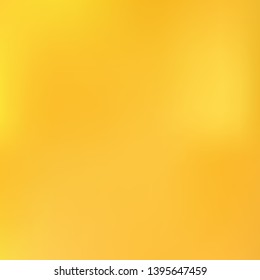 Gradient mesh painted in different colors. Vector illustration invite. Unreal splash and spreading spot. Yellow gradient mesh with smooth color transitions.