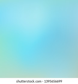 Gradient mesh painted in different colors. Strange splash and spreading spot. Vector illustration flat. Blue gradient mesh with smooth color transitions.