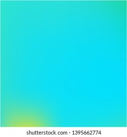 Gradient mesh painted in different colors. Vector illustration shape. Nice splash and spreading spot. Blue gradient mesh with smooth color transitions.