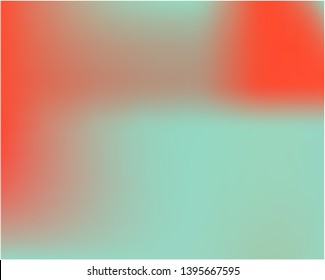 Gradient mesh painted in different colors. Vector illustration invite. Creative splash and spreading spot. Blue gradient mesh with smooth color transitions.