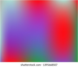 Gradient mesh painted in different colors. Random splash and spreading spot. Vector illustration layout. Violet gradient mesh with smooth color transitions.