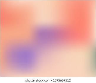 Gradient mesh painted in different colors. Vector illustration layout. Strange splash and spreading spot. Pink gradient mesh with smooth color transitions.