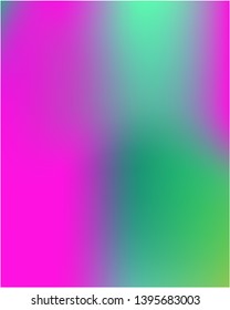 Gradient mesh painted in different colors. Interesting splash and spreading spot. Vector illustration shape. Violet gradient mesh with smooth color transitions.