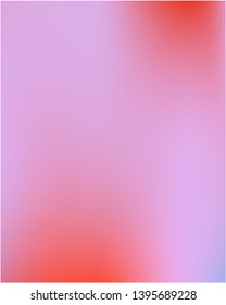 Gradient mesh painted in different colors. Great splash and spreading spot. Vector illustration invite. Violet gradient mesh with smooth color transitions.