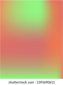 Gradient mesh painted in different colors. Vector illustration concept. Amazing splash and spreading spot. Pink gradient mesh with smooth color transitions.