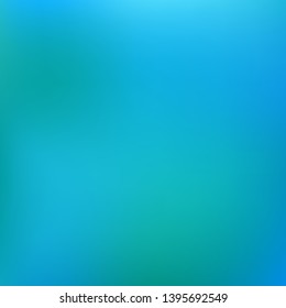 Gradient mesh painted in different colors. Unreal splash and spreading spot. Vector illustration invite. Blue gradient mesh with smooth color transitions.