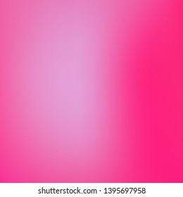 Gradient mesh painted in different colors. Vector illustration invite. Startling splash and spreading spot. Pink gradient mesh with smooth color transitions.