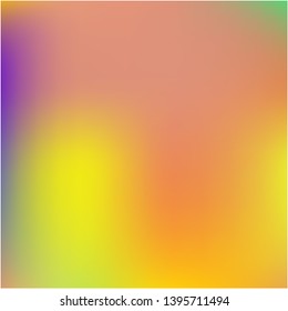 Gradient mesh painted in different colors. Vector illustration cover. Pretty splash and spreading spot. Pink gradient mesh with smooth color transitions.