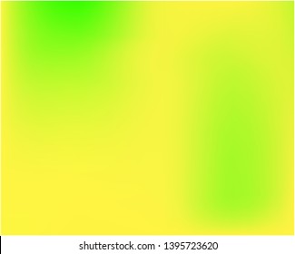 Gradient mesh painted in different colors. Great splash and spreading spot. Vector illustration presentation. Yellow gradient mesh with smooth color transitions.