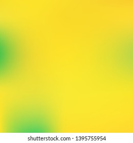 Gradient mesh painted in different colors. Vector illustration layout. Great splash and spreading spot. Yellow gradient mesh with smooth color transitions.